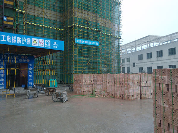 工地用砖现场